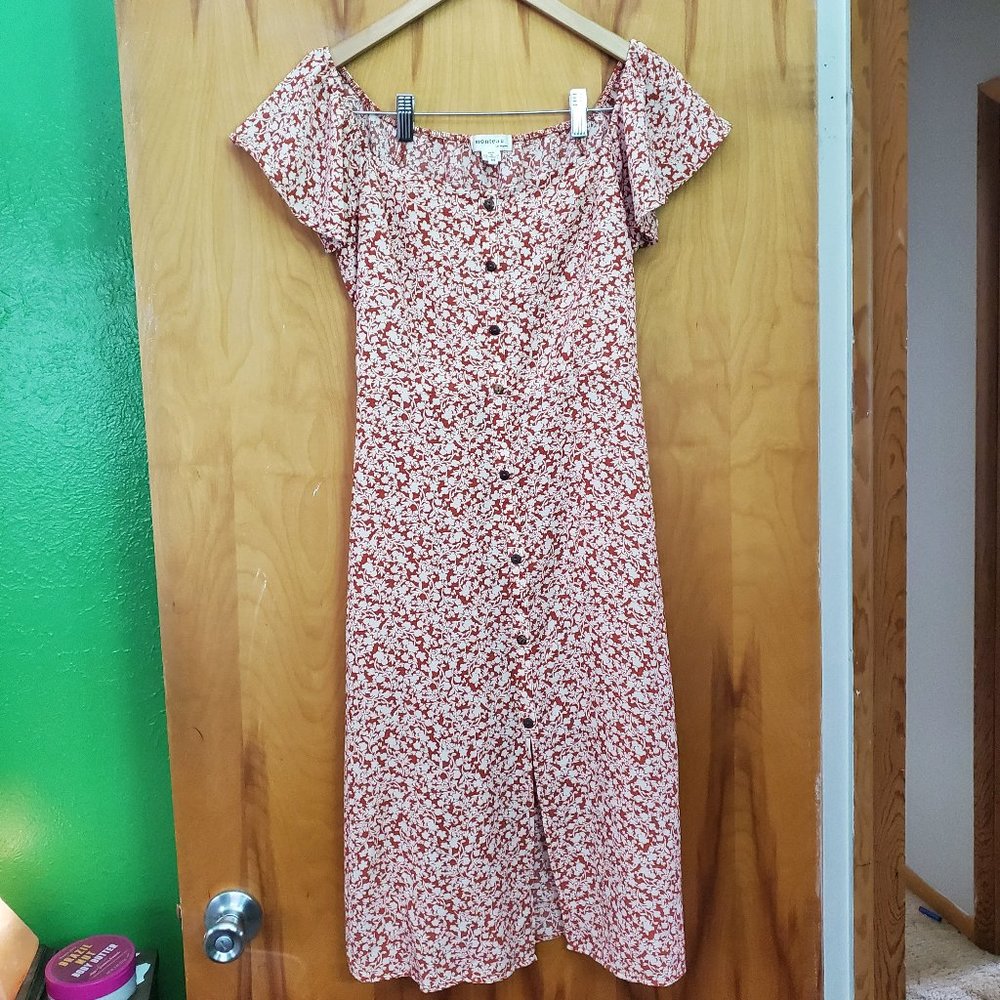Monteau Los Angeles floral dress
